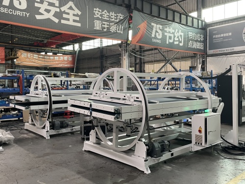 Effizienzorientierter Stil: Bandwendemaschine: 180°-Materialwende, kein manueller Aufwand, maximale Produktivität